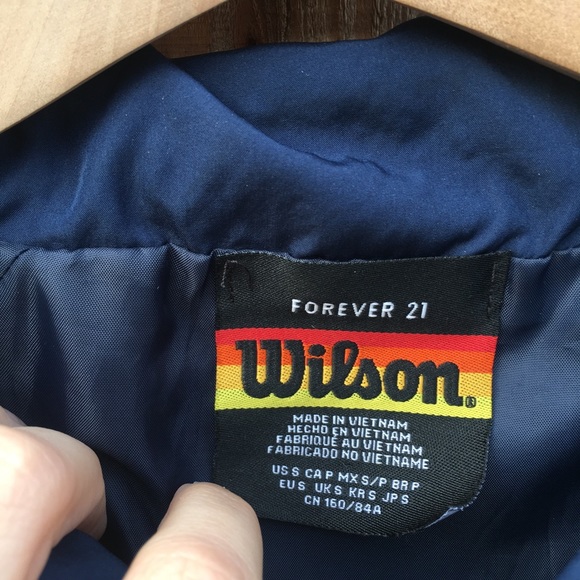 Wilson Forever 21 windbreaker - Picture 2 of 3